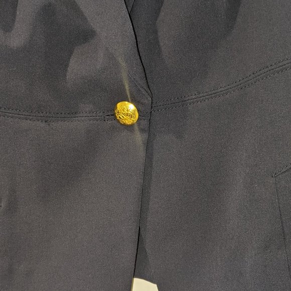 NWOT INC International Concepts Navy Blazer Single Button Suit Jacket size small - Picture 3 of 8